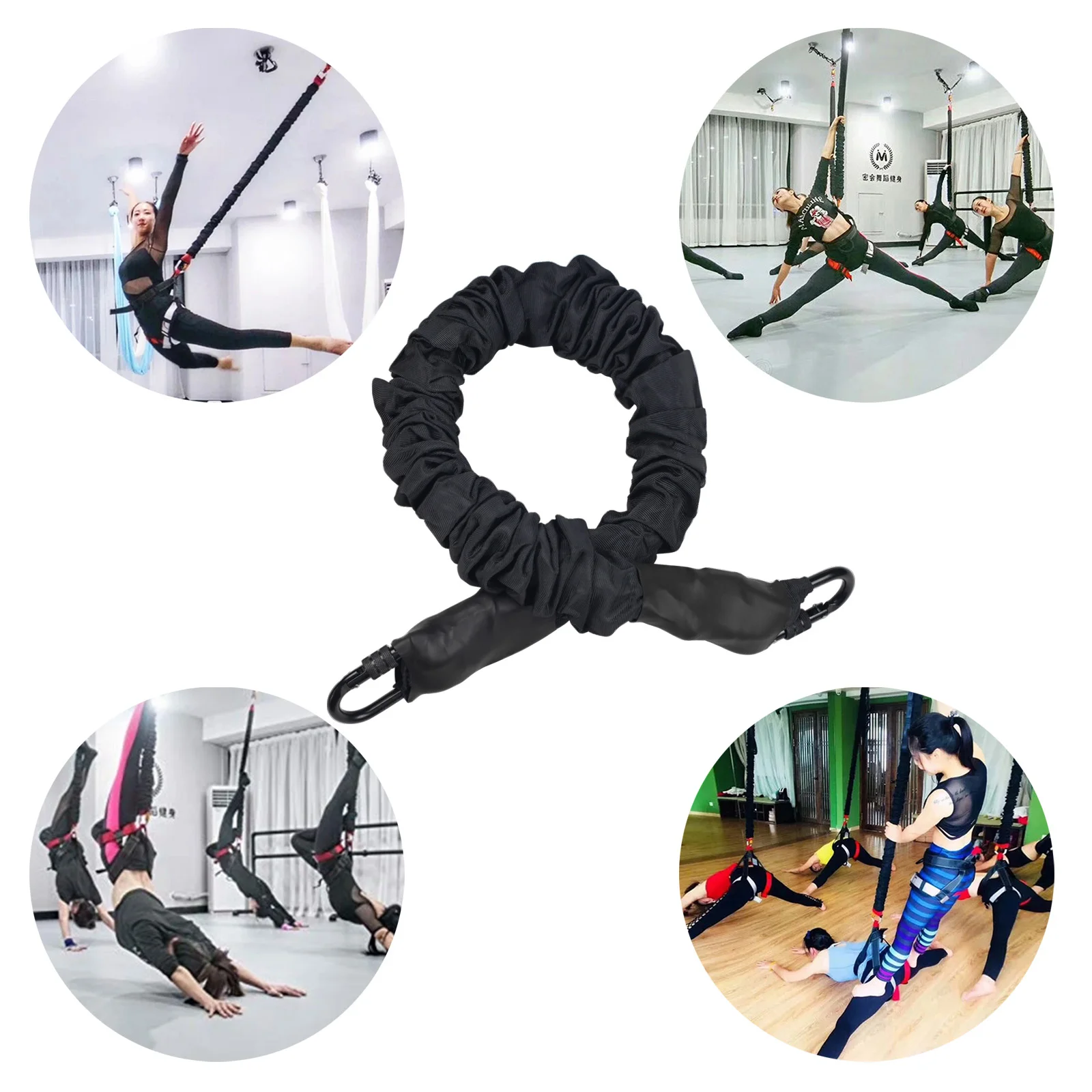 Heavy Duty Bungee Fitness Cord, Anti-Gravity Suspension Bungee Resistance Cord for Home Gym, Only including 1 Bungee Cord