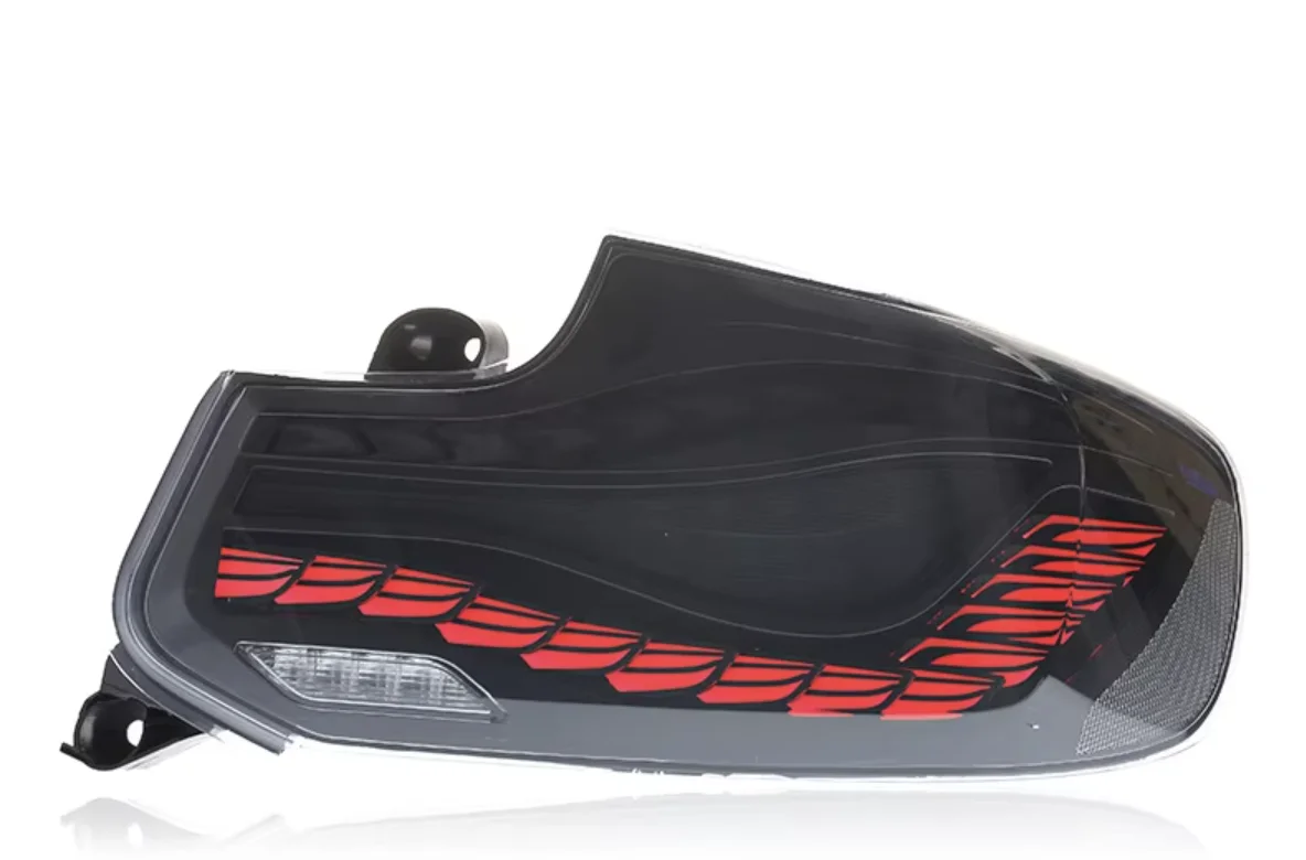 لسيارة BMW 2 Series F22 مجموعة الضوء الخلفي لتعديل المصباح الأمامي بمقياس التنين LED وأضواء إشارة الانعطاف. #4