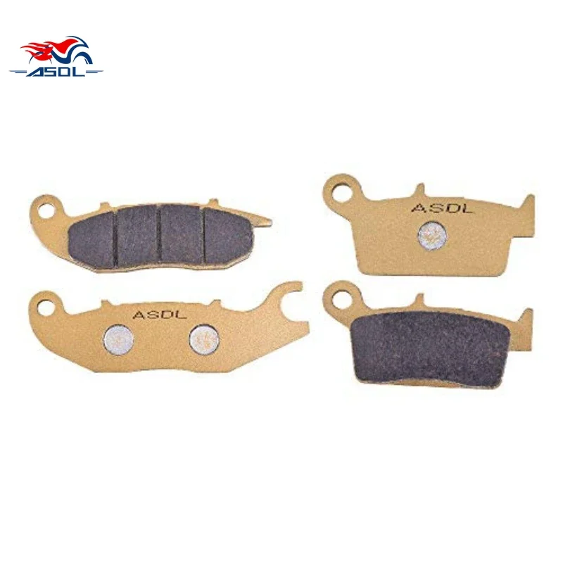 Motorcycle Ceramic Front and Rear Brake Pads Disc for AJP PR5 250 Enduro 2010-2011