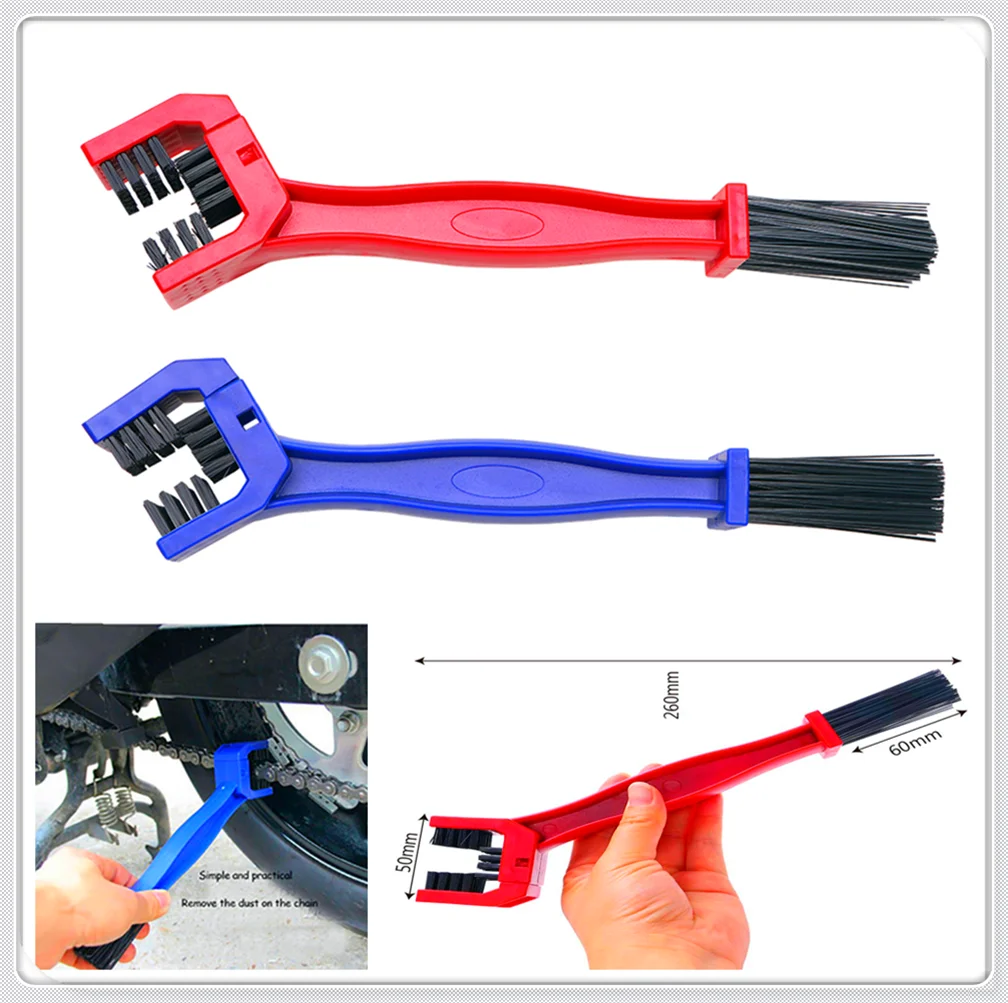 new 2018  Bike Grunge Gear Chain Brush Cleaner Scrubber Tool for HONDA CB190R VT1100 GROM MSX125 Honda XADV 750 X11