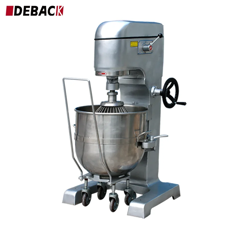 

Commercial Flour Mixing Machine Automatic Bread Bakery Equipment Spiral 60l Planetary Mixer for Food Shops Pizza Shops