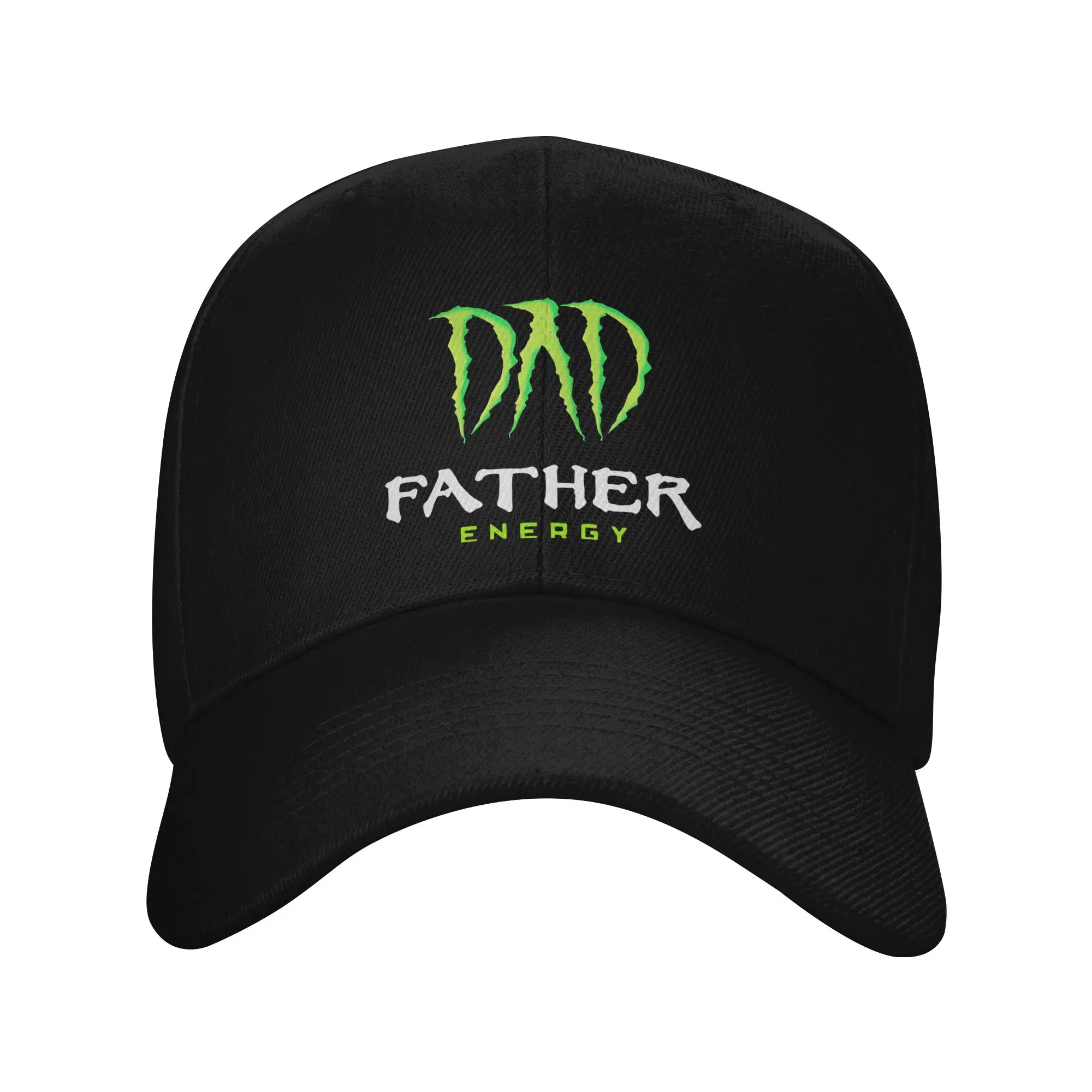 Father Energy Monster Happy Trendy Baseball Cap Road Trip Sweat Wicking Trucker Cap
