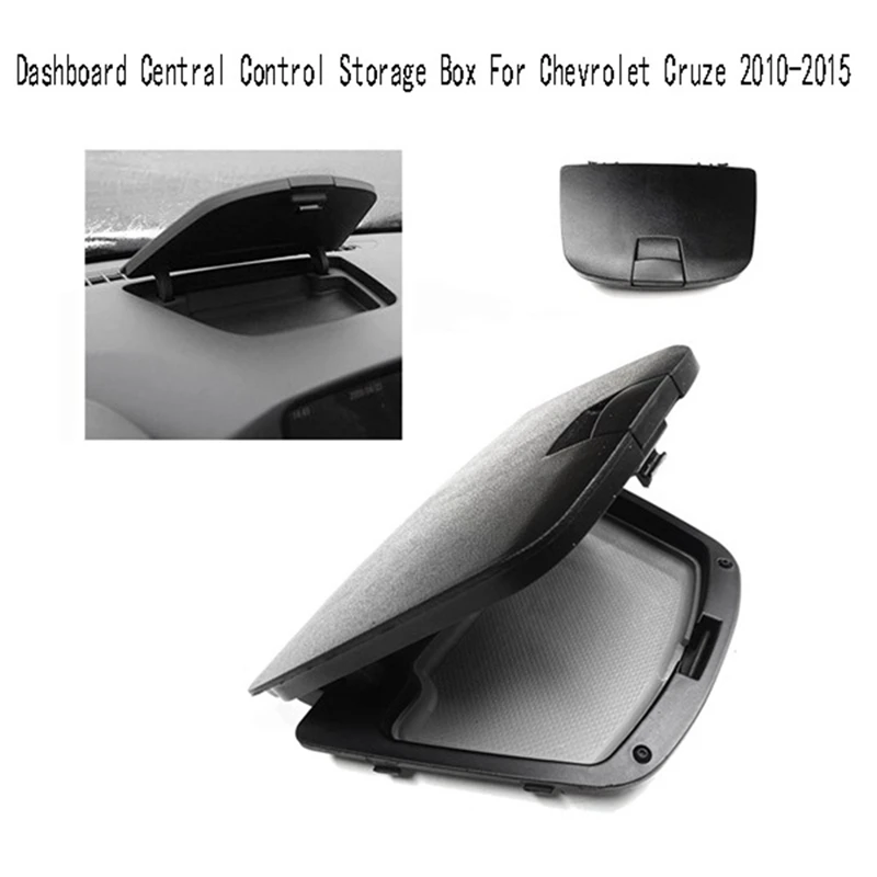 

Car Dashboard Central Control Storage Box Cover Accessories for Chevrolet Cruze 2010-2015 Black