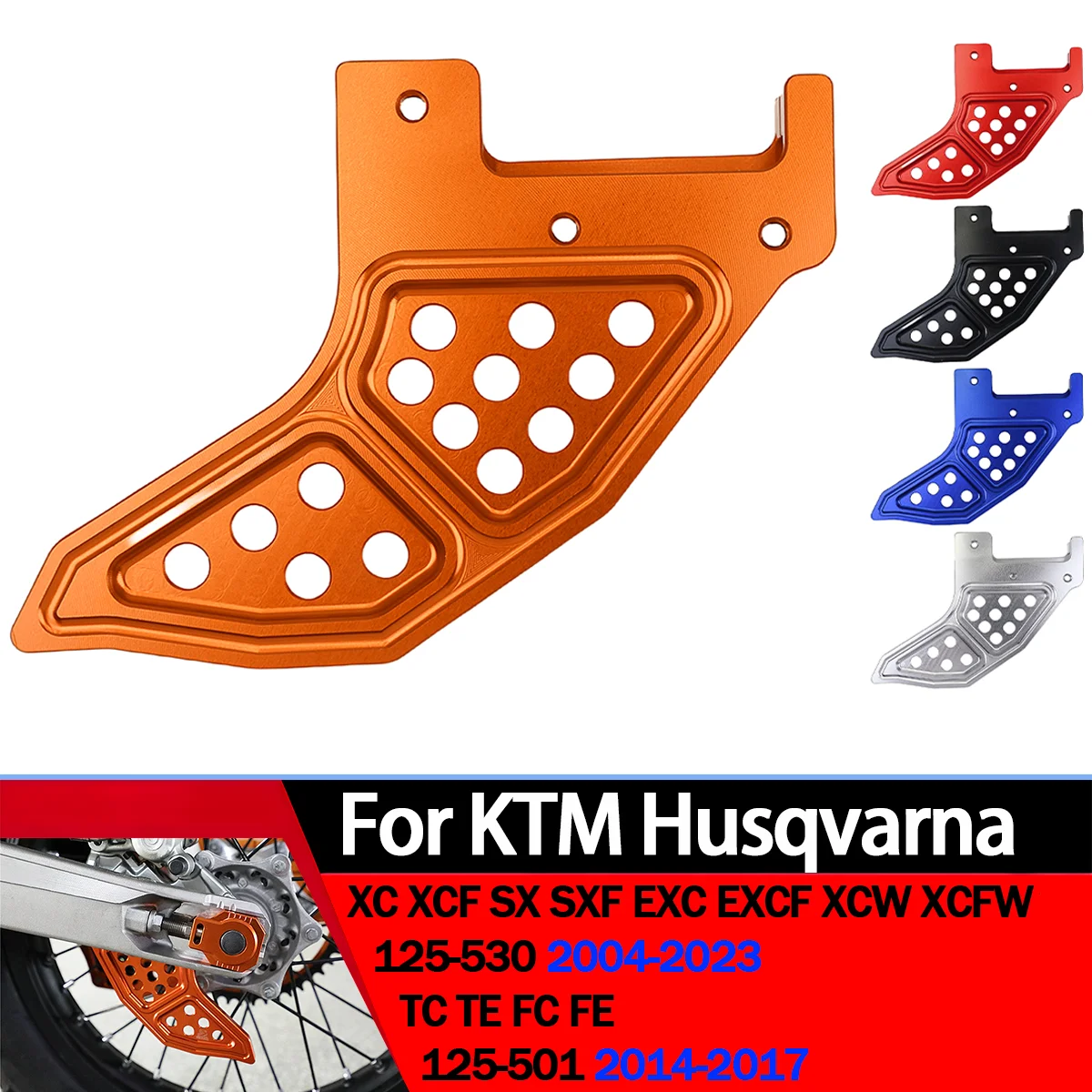 

Motorcycle Rear Brake Disc Guard Protector Cover For KTM SX SXF XC XCF EXC EXCF XCW XCFW Six Days TPI 125-500 2016-2022 2023