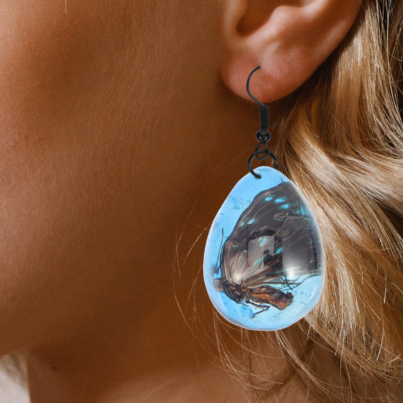 

4 Pcs Insect Amber Specimen Craft Resin Decorate Artificial Crafts Synthetic Observation Specimens