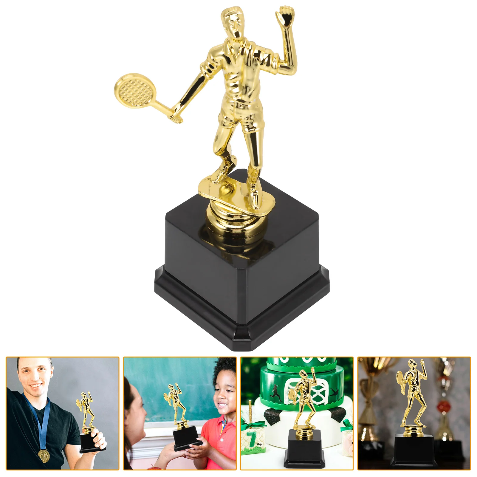 

Trophy Model for Champion Award Competition Gold Decor Delicate Creative Cup Decorative Plastic Kindergarten Child