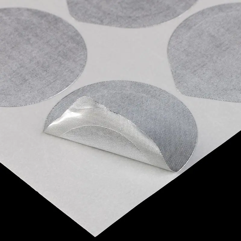 25pcs 100 Stickers Self Adhesive Aluminum Foil Lids Coffee Cup Sealed Fi Drop Shipping