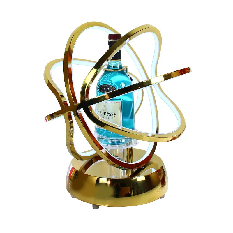 

Bar Supplies Vodka Champagne Gold Bottle Display Club