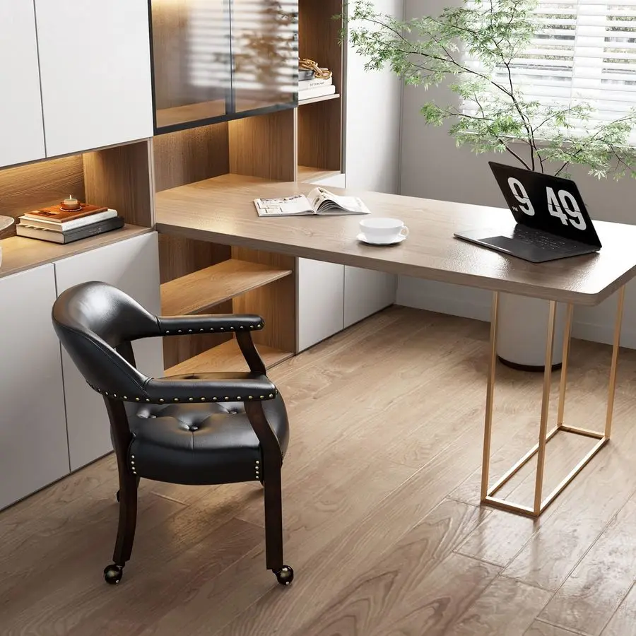 Chair With Casters,…