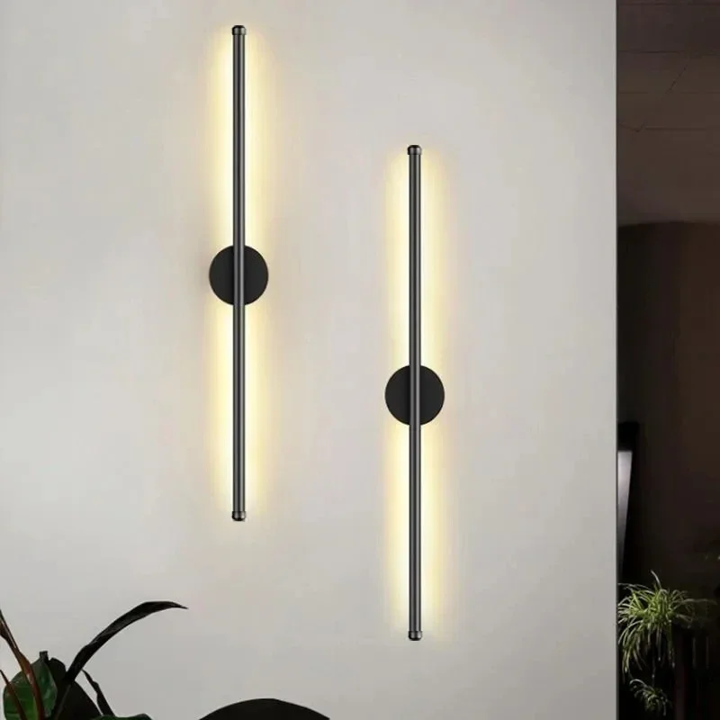 

Minimalist Long Strip LED Wall Lamps Wall Lighting Decor for Bedroom Bedside Sofa Background Corridor Interior LED Wall Sconce