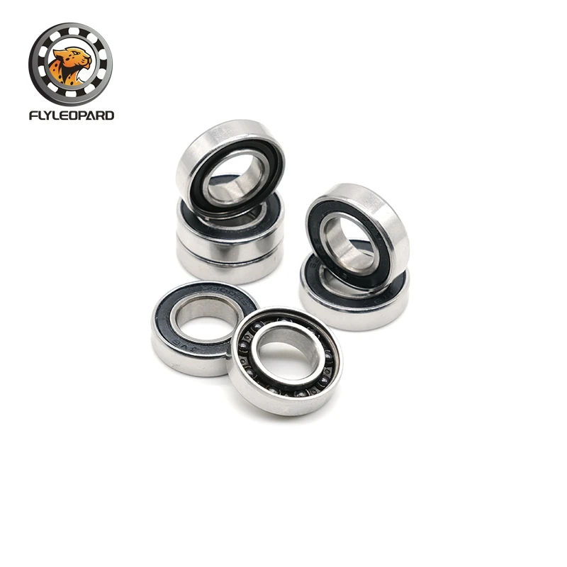 ABEC-7 (1PC) High quality 6800RS CB Hybrid Ceramic Bearing 10x19x5mm Bicycle Bottom Brackets 6800RS Si3N4 Ball Bearings