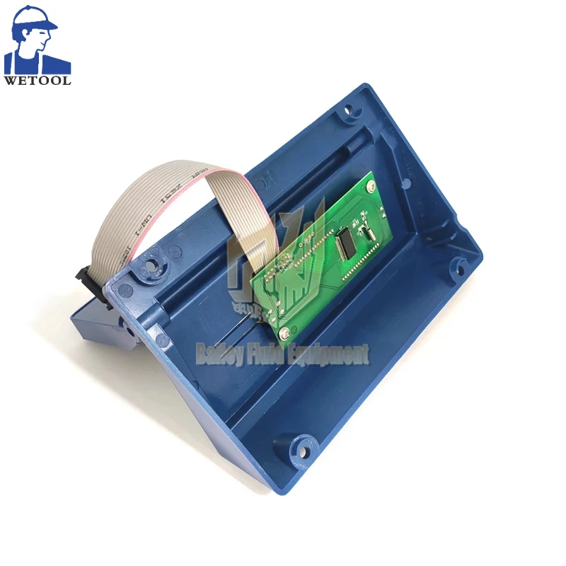 ماكينة رش جديدة بدون هواء شاشة LCD غطاء تجميع لوحة الضغط العالي ، ملصق التحكم لـ Ultra 490 495 595 650 15K383