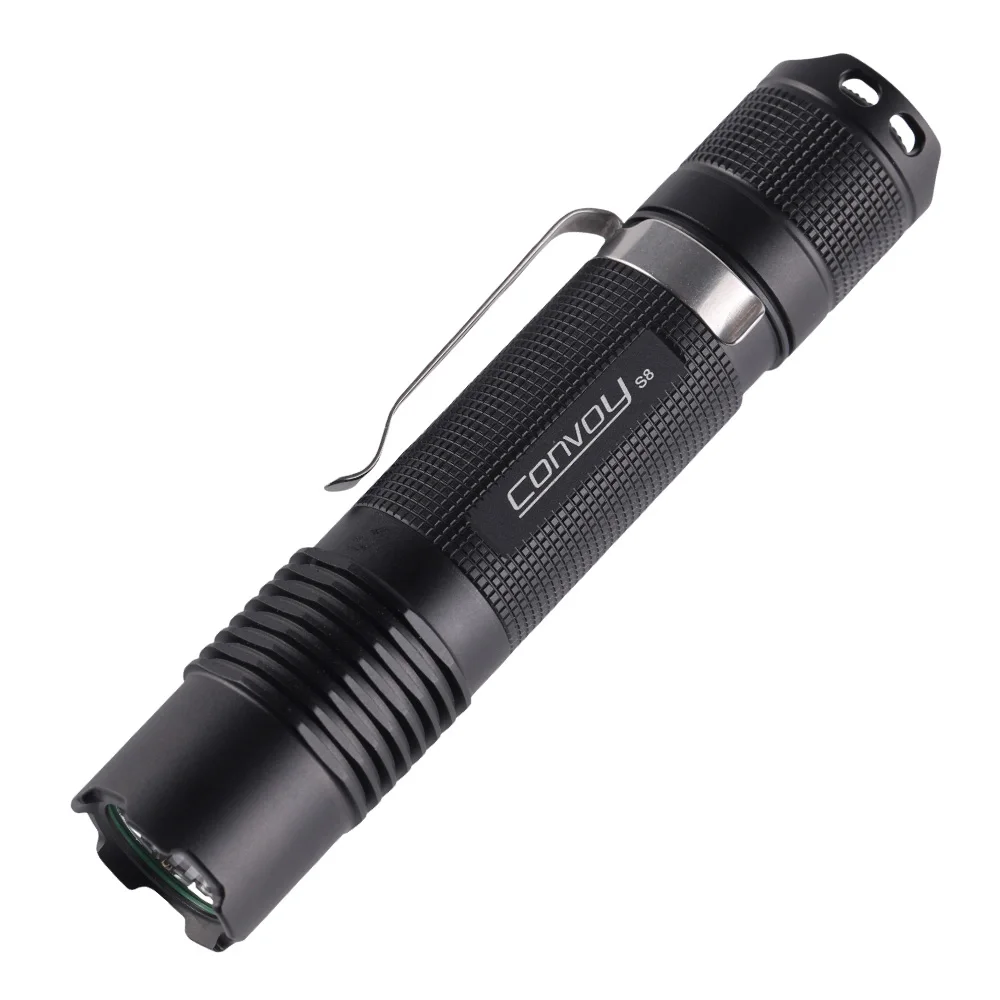 Convoy S8 Flashlight Luminus SFT40 Linterna Led 18650 Mini Torch Camping Fishing Flash Light Latarka Portable Lanterna