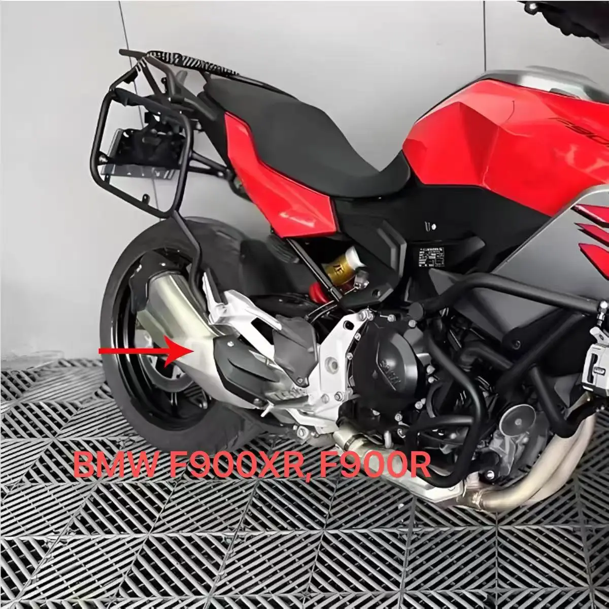 For BMW F 900 XR - F 900 R 2020 2021 2022 2023 2024 2025 Exhaust Shield