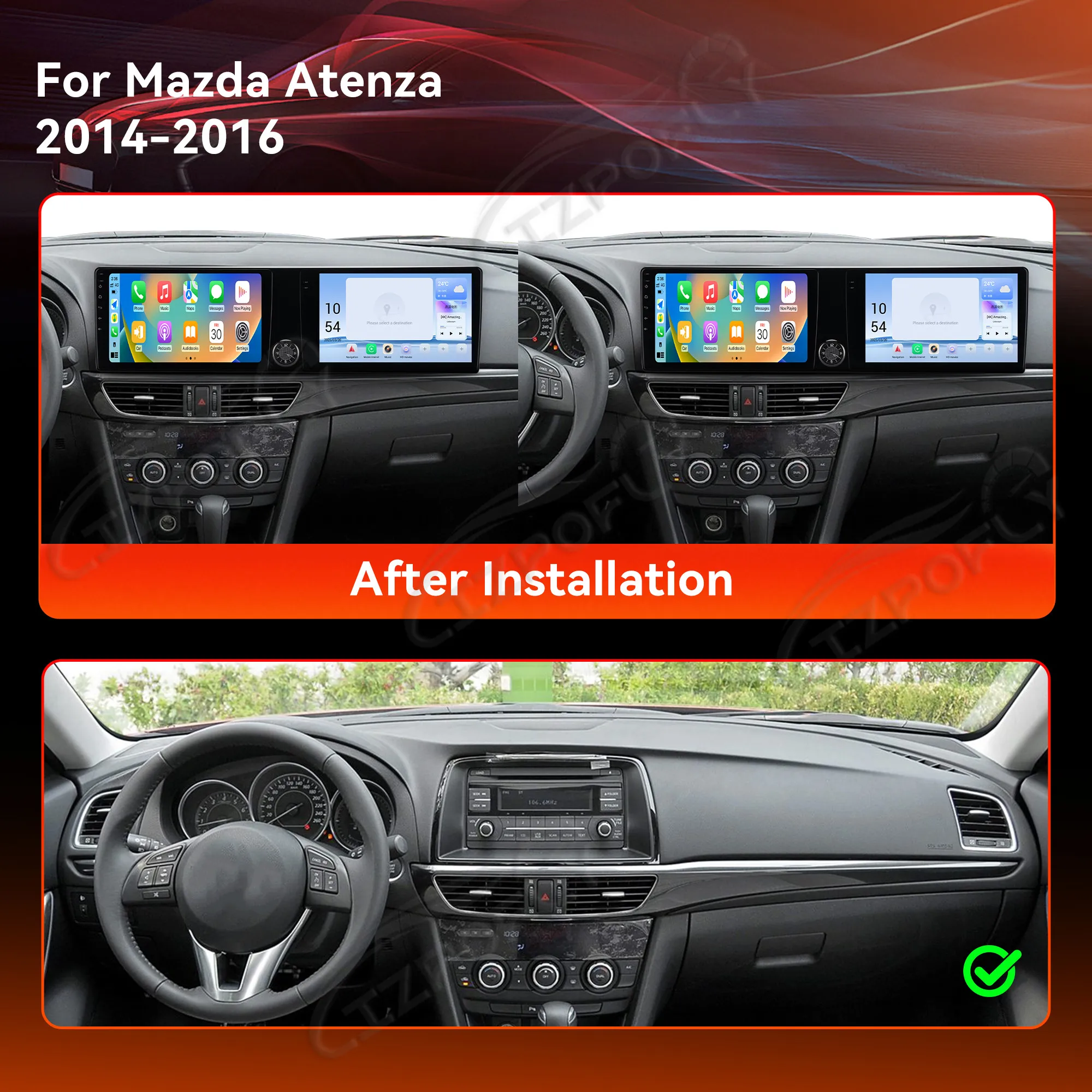 Dual Screen 10.1 