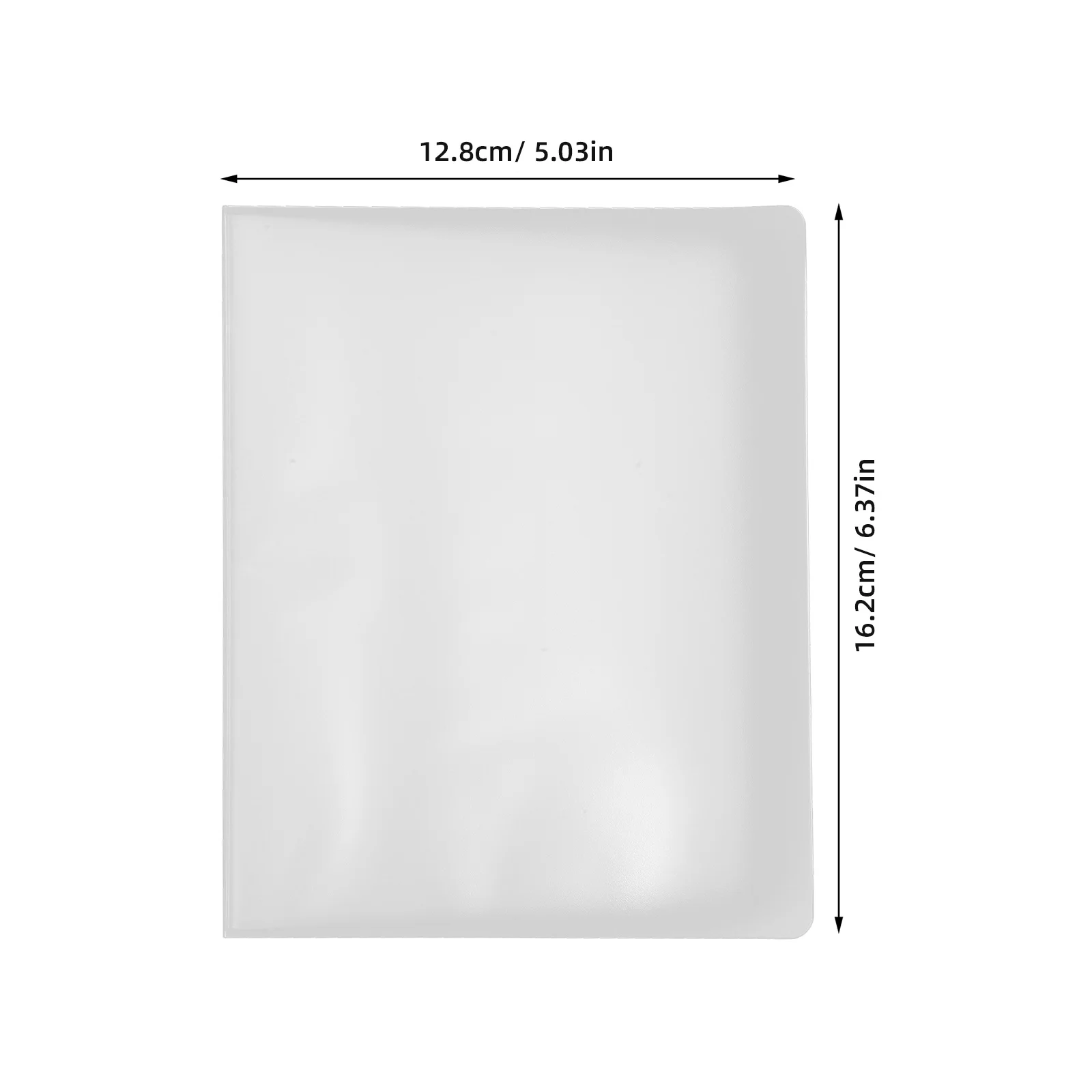 Storage Book Pe Material Wear-Resistant Photo Album Multi-Function Receipt Organizer Card Holder Ticket Storage for Business