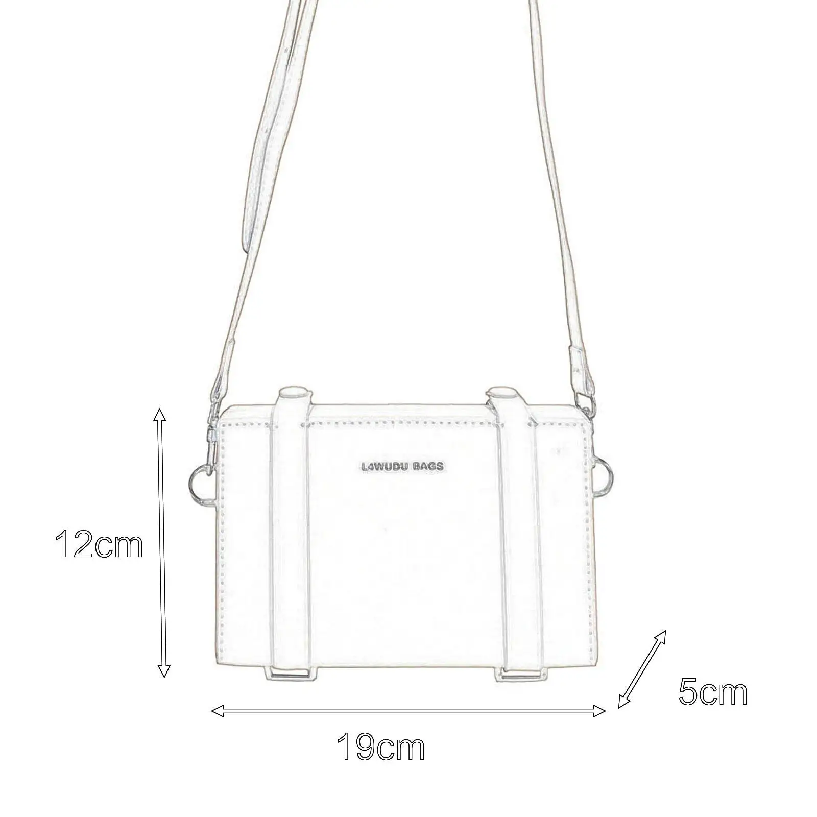 

Mens Crossbody Bag Nylon Adjustable Water Resistant PU Leather Crossbody Purses for Utility Daily Use Biking Traveling Casual
