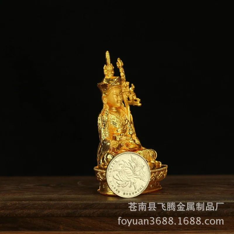 Gold-plated copper, Seed, Avalokiteshvara, Lotus Master