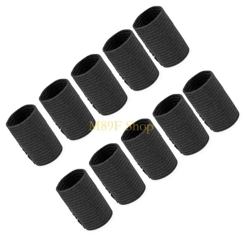 M89F Reusable Finger Protective Sleeves Pack of 10 NonIrritating Elastic Bandage