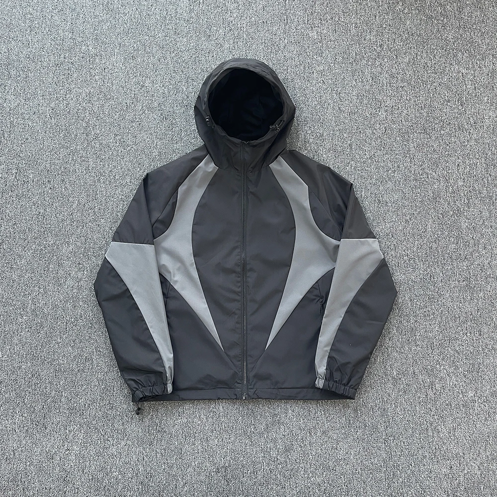 

SY-173 Men's Casual Outdoor Sports Waterproof and Windproof Jacket VORTEX TRACK TOP-Black Rose Gold