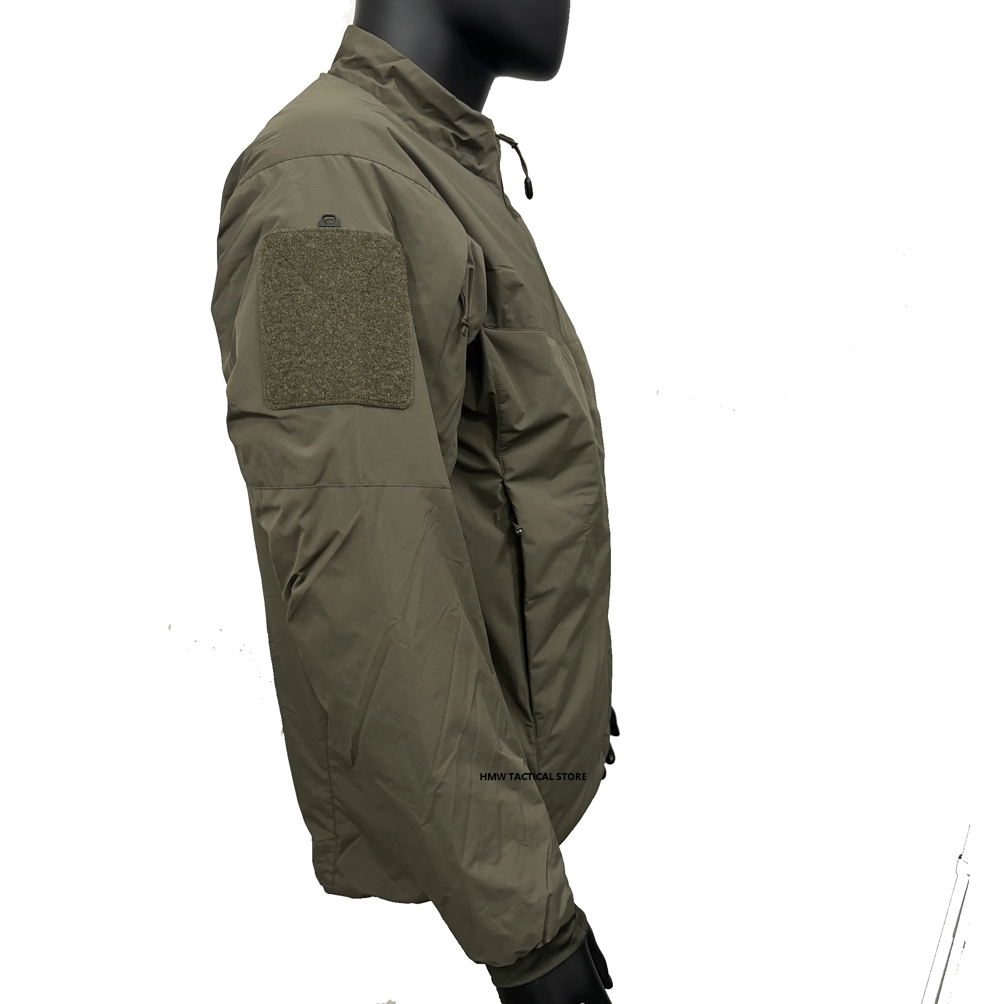 سترة قطنية ذات ياقة واقفة من النسخة العسكرية مقاومة للرياح والرذاذ ومقاومة للماء وخفيفة الوزن ودافئة للرجال #4