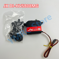 JX Servo PDI-HV5808MG 7kg High-Voltage Digital Narrow Frequency Tail Locking Hollow Cup HV Gyro Coreless Servos For Rc Drone