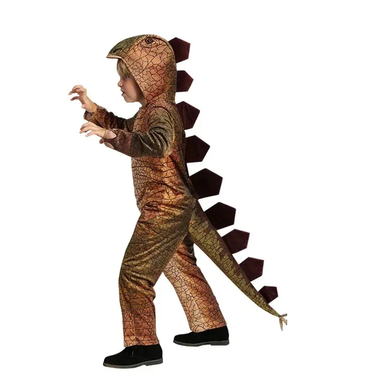 Bear's Den-trajes de dinosaurio T-Triceratops para niños y niñas, disfraz de Halloween para niños, juego de simulación de dinosaurio, fiesta, rol, Pla, nuevo 2025