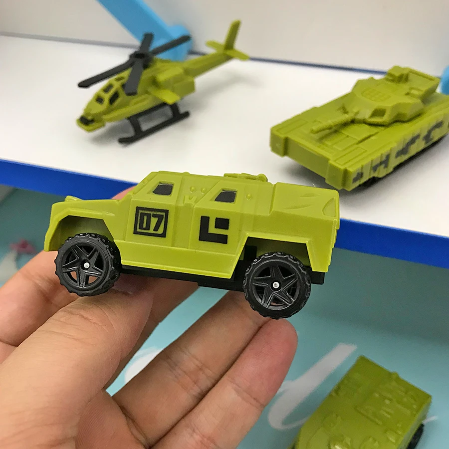 Armed Car Set Children\'s Toy Tank Boy Armored Car Aircraft Model Vehicle Toy Car Birthday Gift