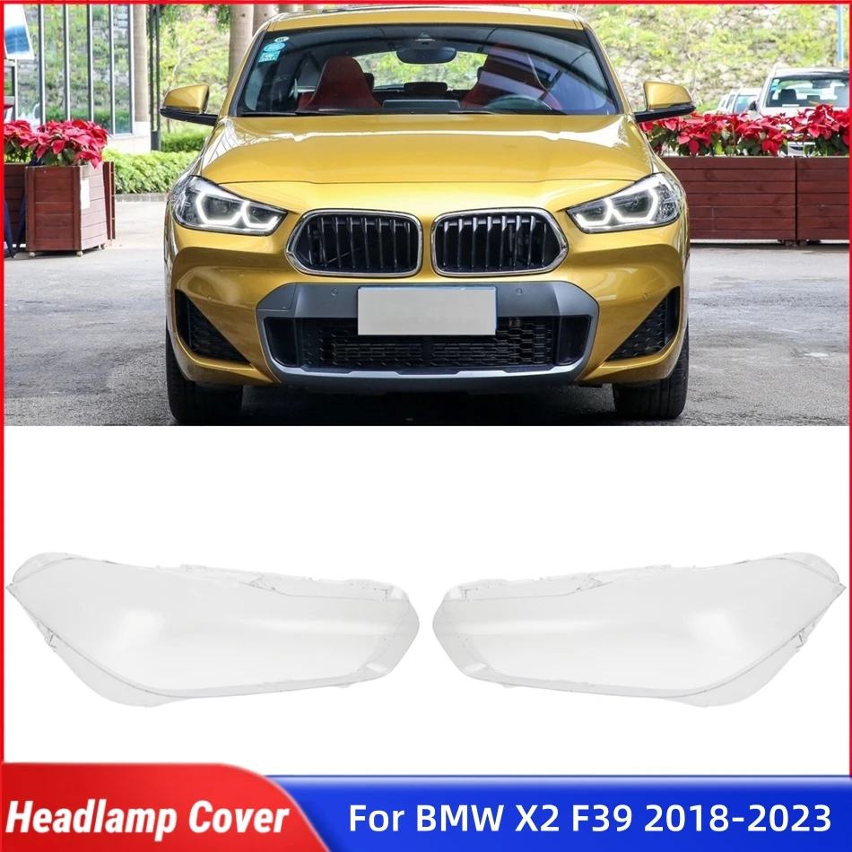

Для BMW X2 F39 2018 2019 2020 2021 2022 2023 Автомобильные гаджеты Абажур для фар Автомобильная передняя фара Крышка объектива Оболочка