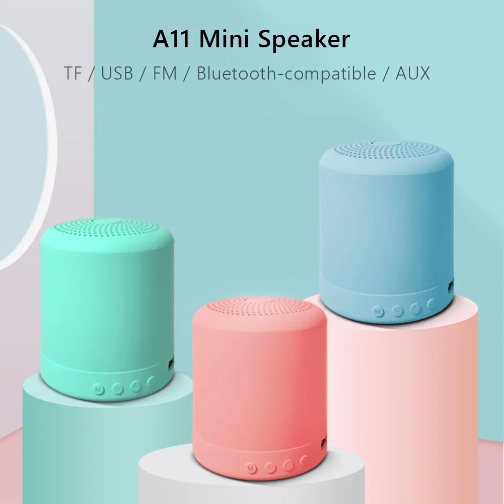 A11 Bluetooth TF USB Wireless Speaker Mini Portable Sound Subwoofer