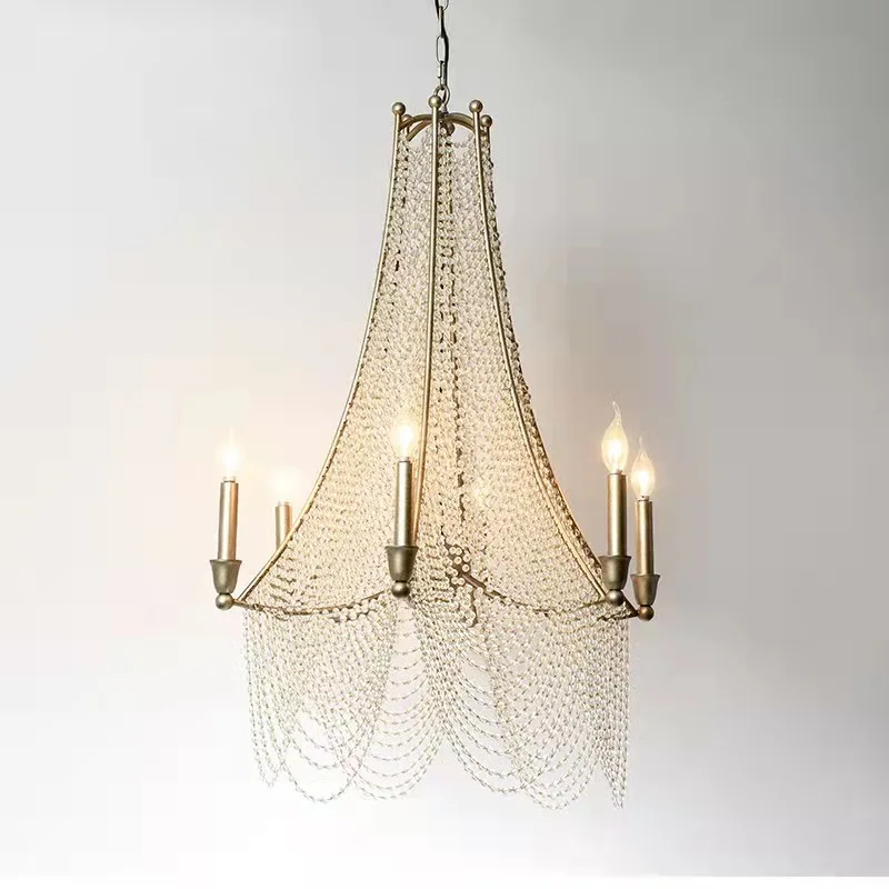 

Creative, American, French, Villa, Duplex, Stairs, Chandeliers, Nordic, Bedroom, Dining Room