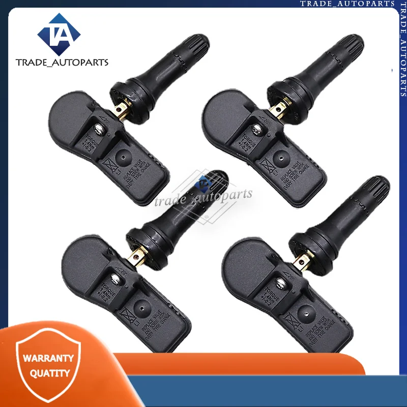 52933-J5000 52933J5000 433MHZ TPMS Car Tire Pressure Monitoring Sensor 4PCS For 2018-2026 Genesis G70 2017-2023 Kia Stinger [CK]