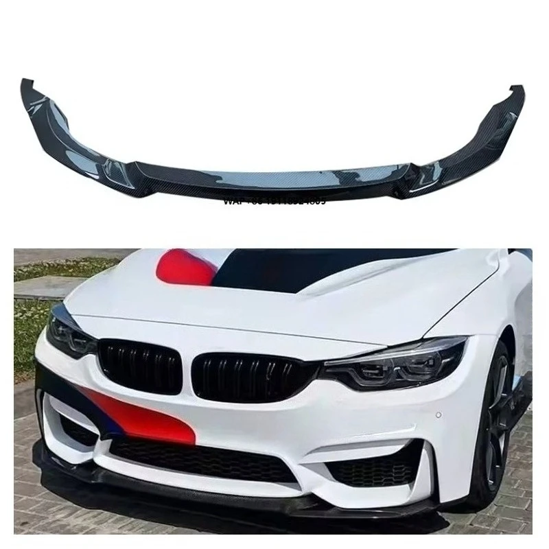 

Oem Dry Carbon Fiber Front Bumper Lip Spoiler Splitter for b-mw F80 M3 F82 F83 M4 2014-2020 CS Style Front Diffuser