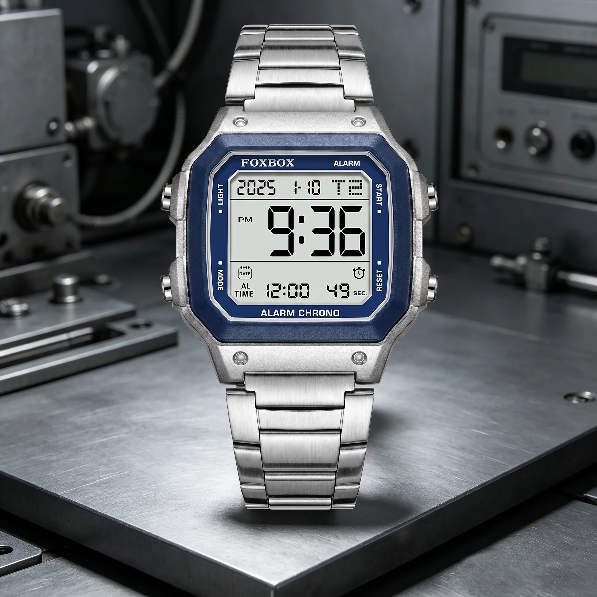 Street Fashion Week - FOXBOX, montre électronique pour homme, style