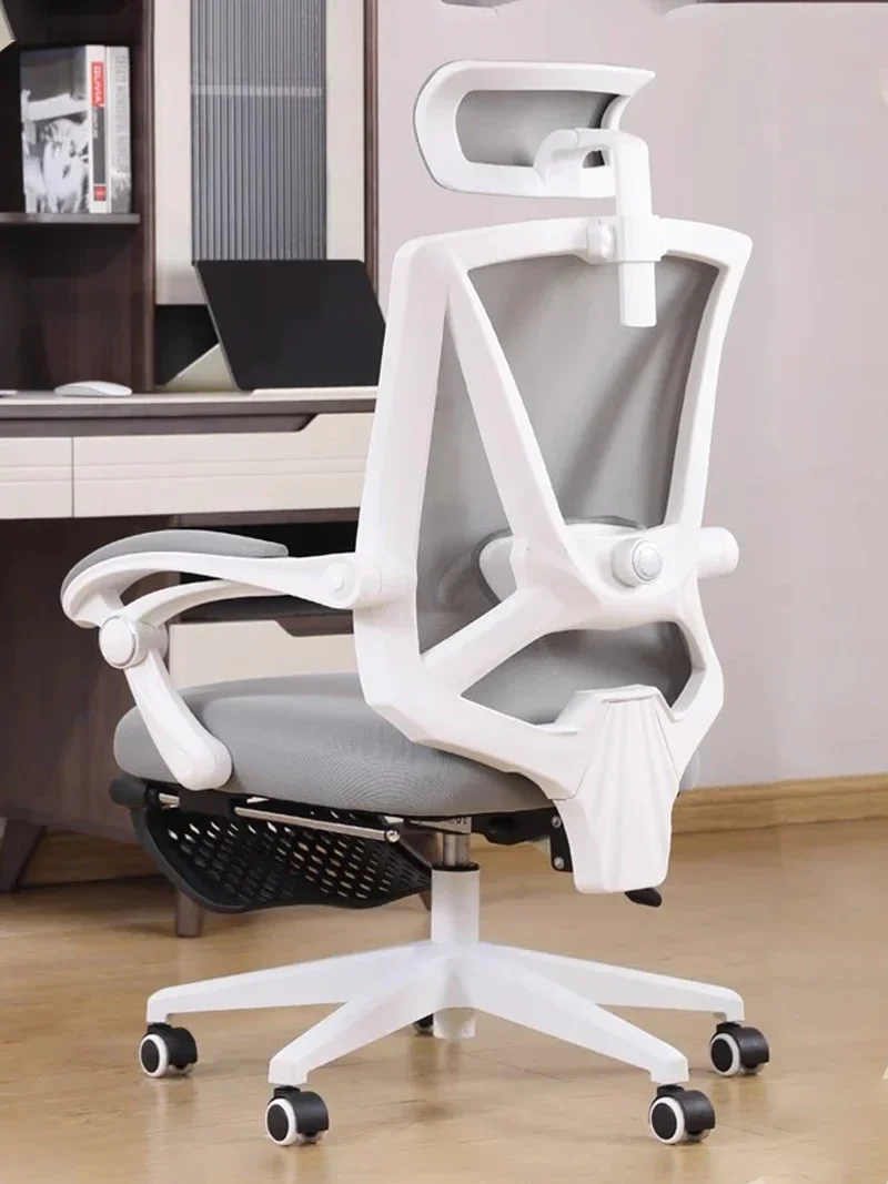 Chair With Wheels Office Leg Rest Student Posture Correction Single Person Ergonomic Chaise Design Portable Meeting Luxury Work