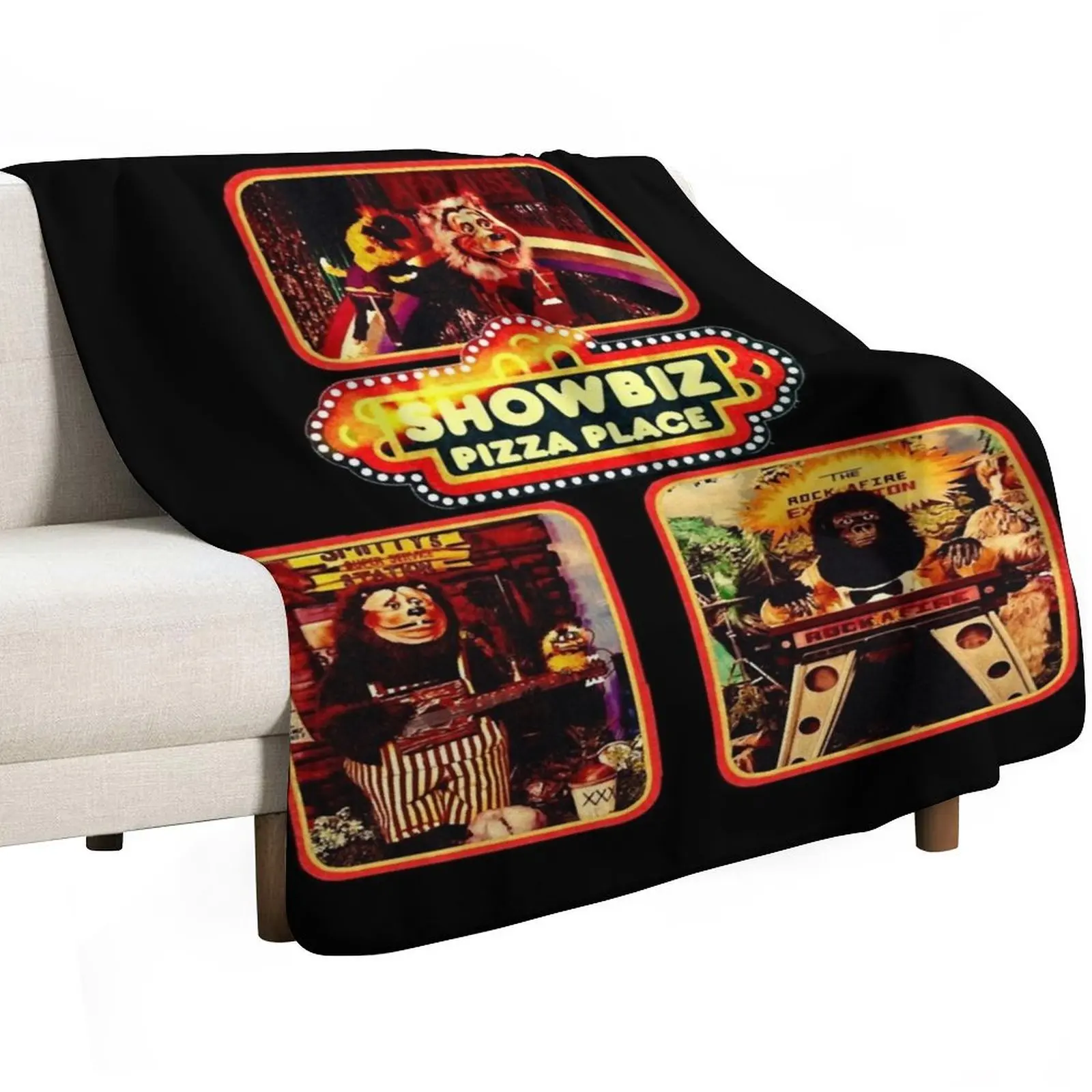 showbiz Classic T-Shirt Throw Blanket Travel manga Beautifuls Cute Plaid Thermal Blankets