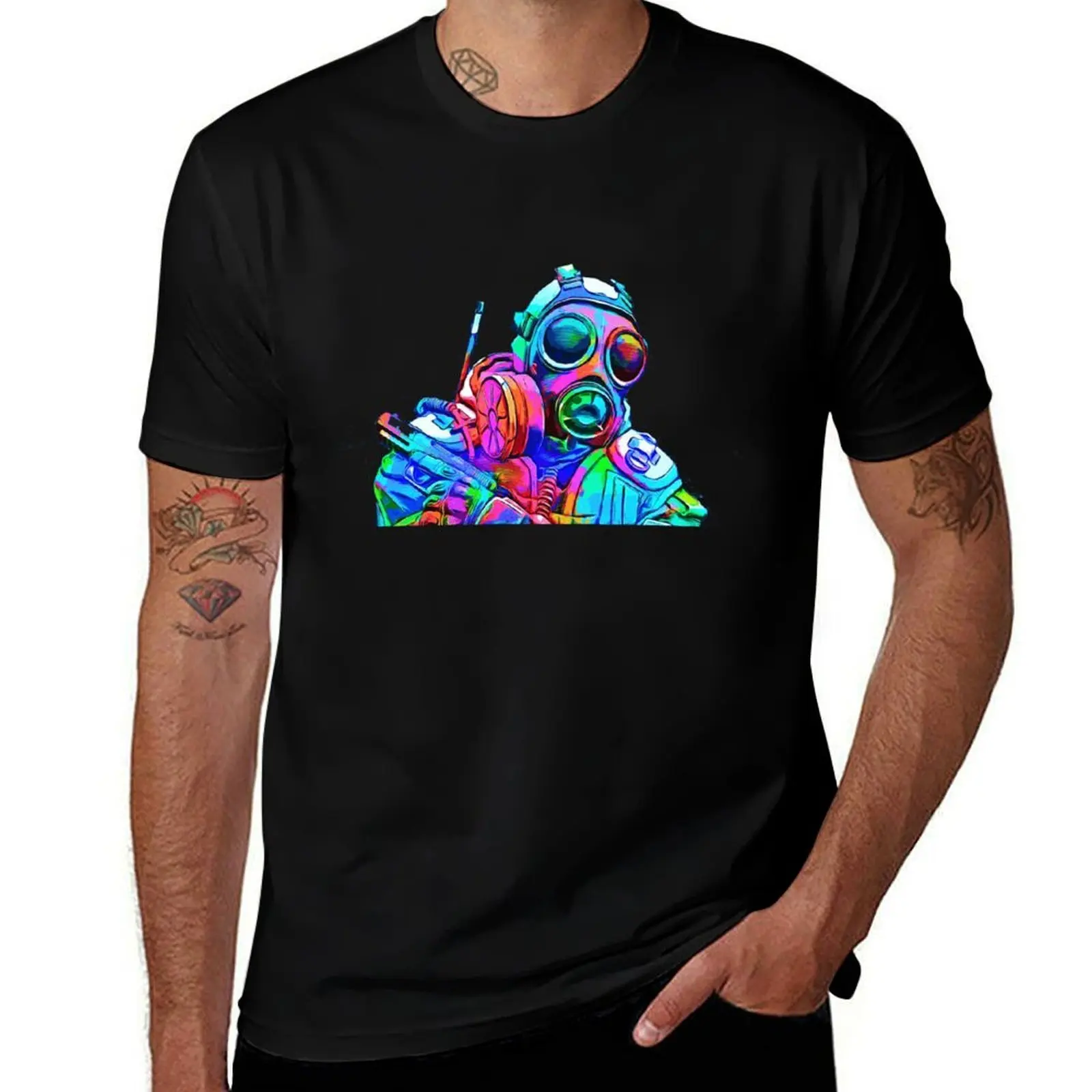 Counter Strike 2 fanart characters T-Shirt Soft Cotton Print T-Shirt