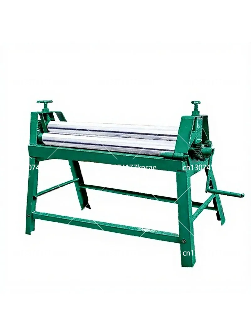 Manual Bending Machine Steel Plate Rolling Machine Round Tube Roller Making Tool Slip Roll Machine Desktop Metal Plate Bender