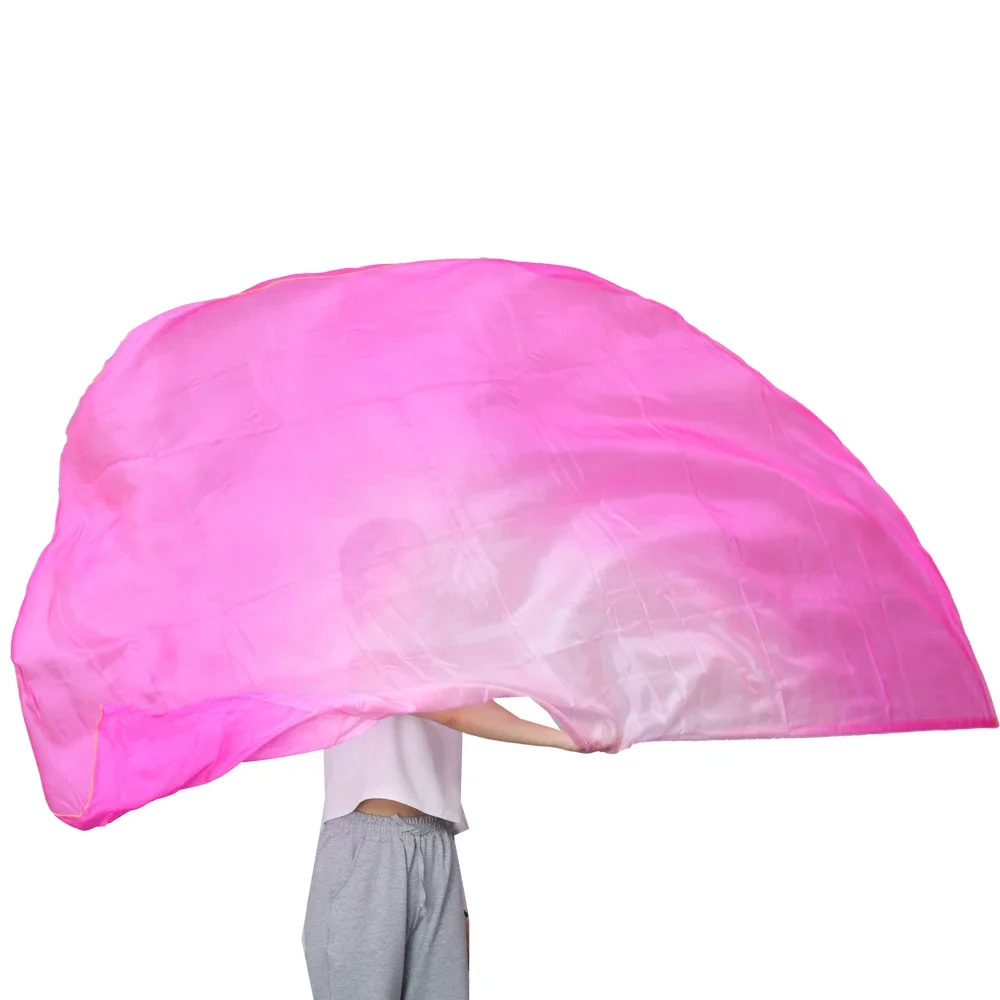 シルクフラッグ スポーツイベントに必要なエレガントな小道具 エレガントで目を引くダンス小道具 ハロウィンフェスティバルパフォーマンス小道具