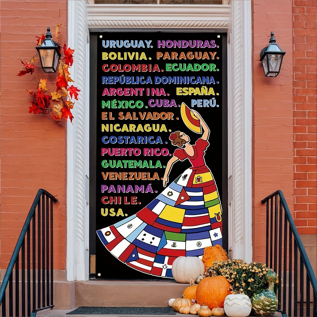 Spanish Heritage Month Door Covers Latin American Banner Spain Classroom Decorations National Spanish Heritage Month Classroom