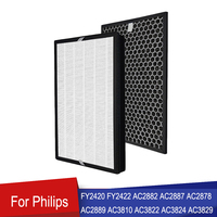 FY2420 FY2422 Hepa Filte For Philips Air Purifier AC2878 AC2882 AC2887 AC2889 AC3810 AC3822 Activated Carbon Filter Accessories