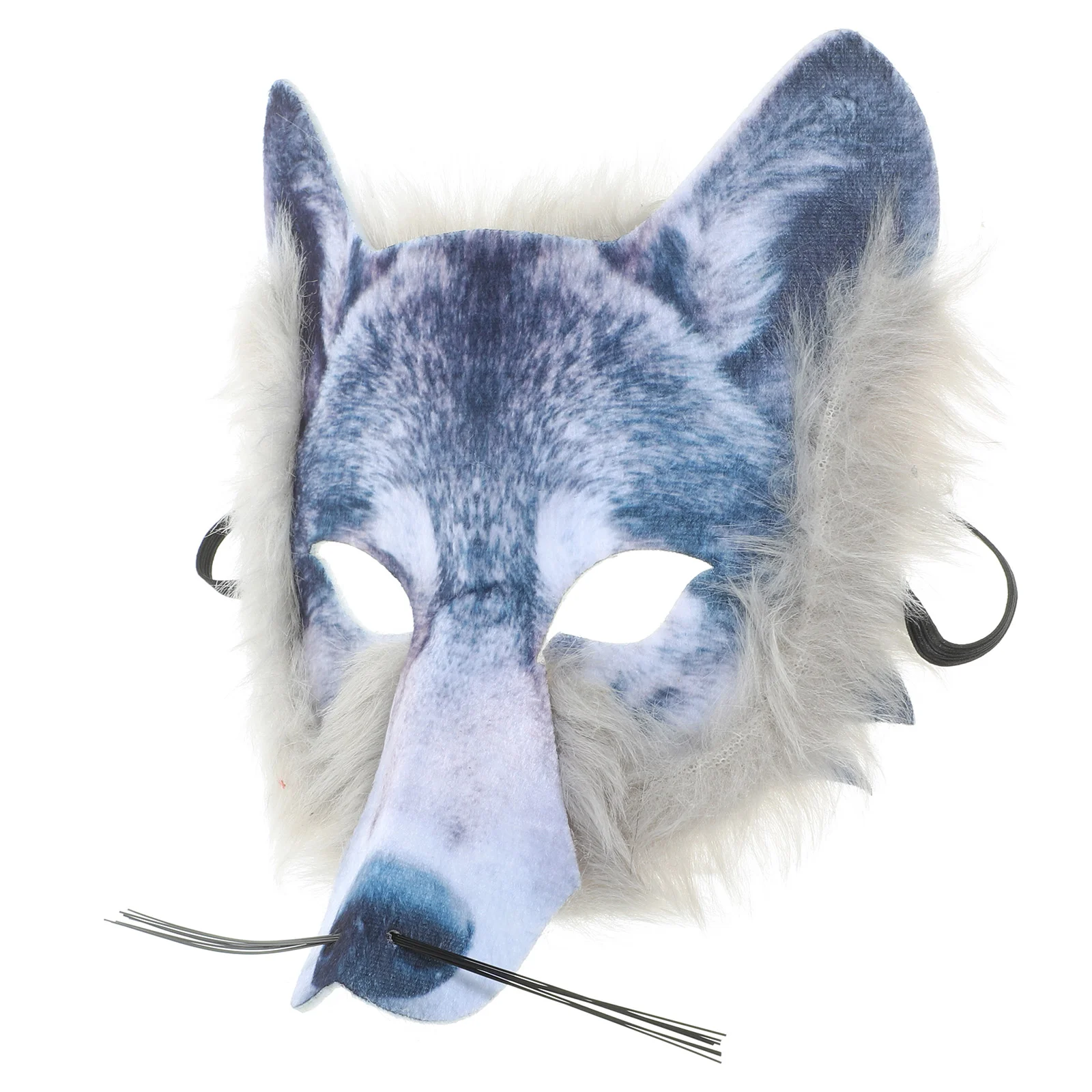 

Masquerade Party Mask Halloween Animal Lovely Masks Cosplay Prop for Wolf Design Outdoor Decor