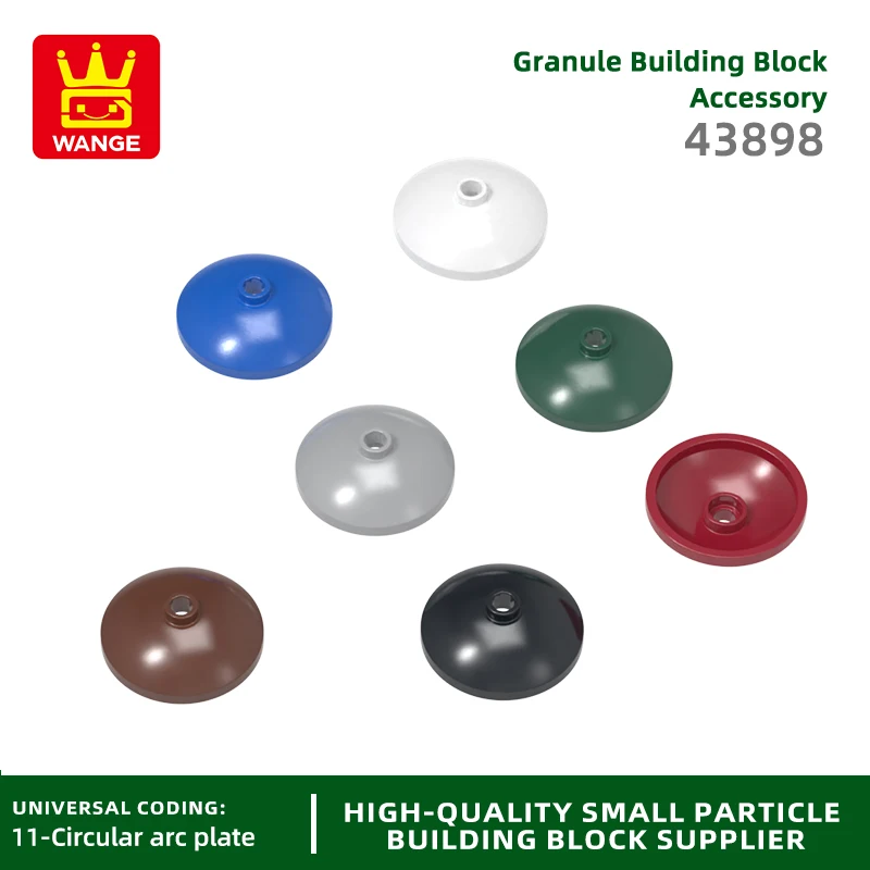 

Wange 122 шт./лот 43898 блюдо 3x3 перевернутый блок Moc цветные аксессуары, совместимые с кирпичом DIY детские игрушки в сборе детали