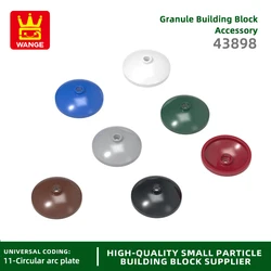 Wange 122Pcs/lot 43898 Dish 3 x 3 Inverted Block Moc Color Accessories Compatible with Brick DIY Children's Toy Assembly Parts