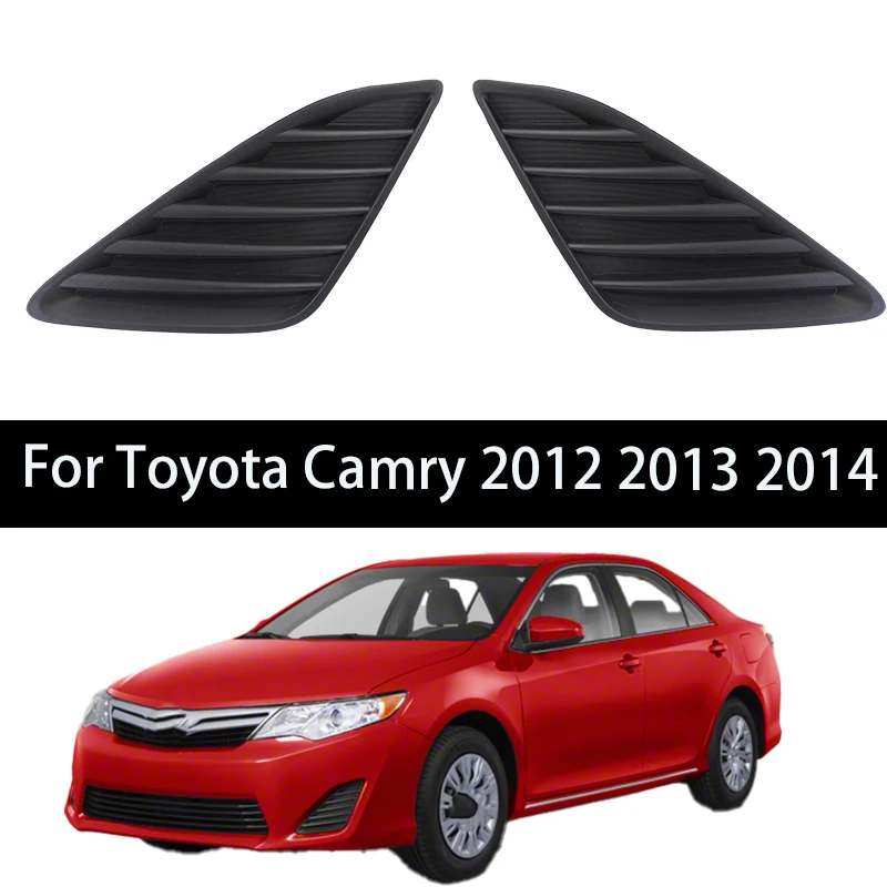 

Крышка противотуманной фары для Toyota Camry 2012 2013 2014, крышки рамки, ободок, противотуманная фара, отделка фар, автомобильные аксессуары 52128-06260