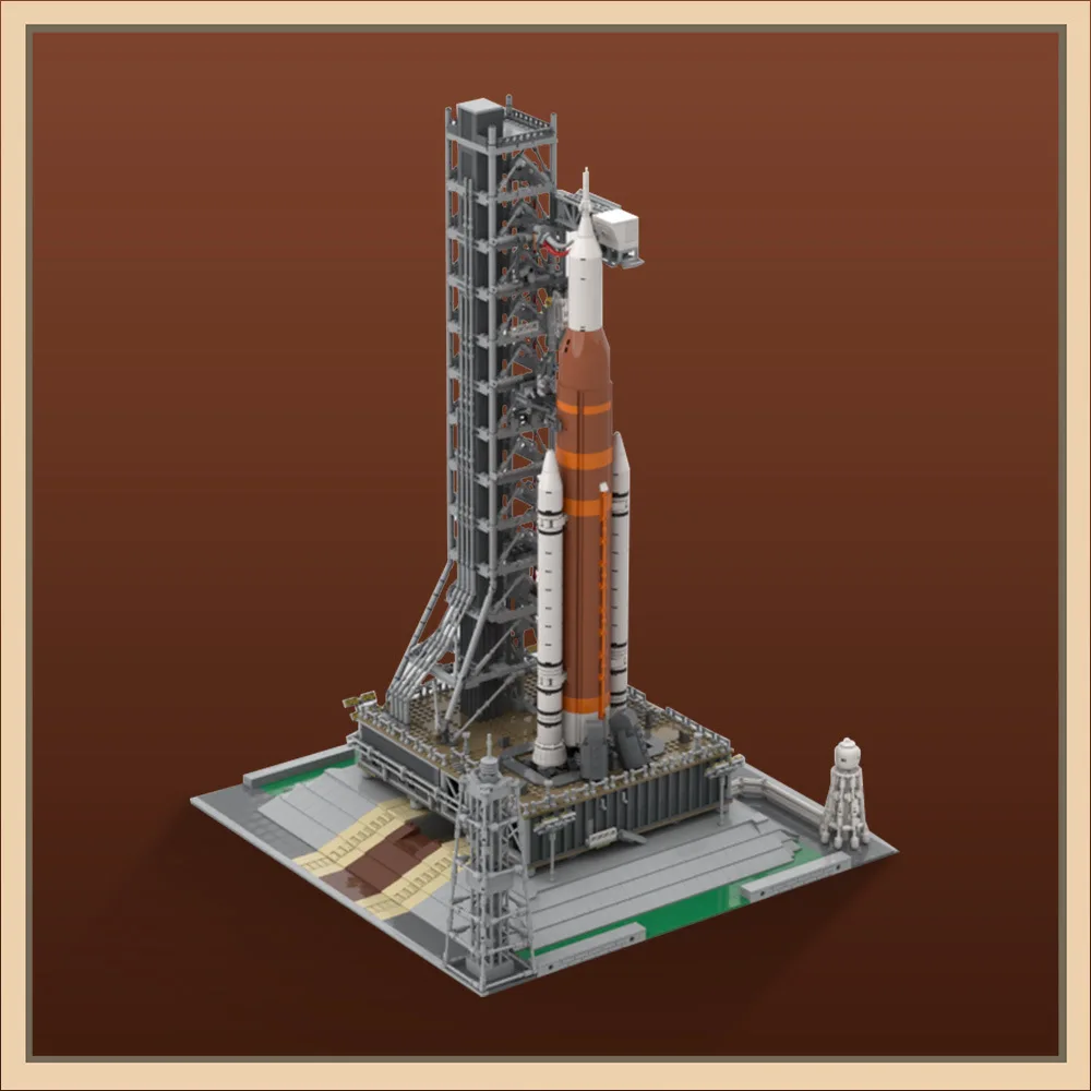 

MOC-193861 Building Blocks Artemis Space Launch System Space Aviation Gift Puzzle Block Set
