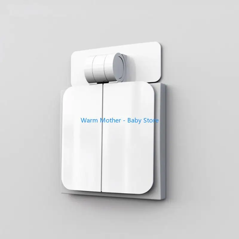 

Baby Safety Outlet Cover Box Socket Switches Panel Protective Cover Childproof 57QE