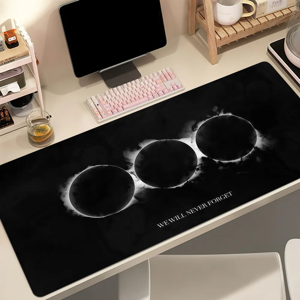 S-Swedish House Mafia Mouse Pad Non-slip Thickened MousePad Student Gaming Cushion Large Writing Lockedge Office
