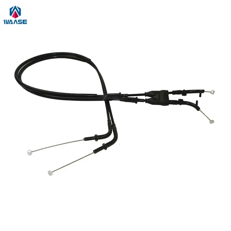 Motorbike 2pcs Throttle Cable Steel Wire For Kawasaki Z750 2003 2004 2005 2006 2007 2008 2009 2010 2011 2012 2013 2014