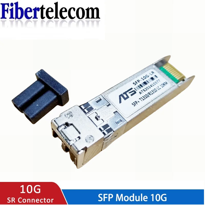 10G LR SFP+ LC Transceiver, 10G 1310nm  10KM SFP Module for Cisco SFP-10G-LR,Ubiquiti UniFi，Mikrotik，TP-Link